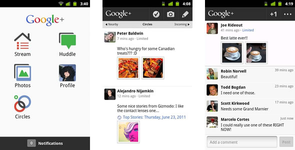 Google+ App
